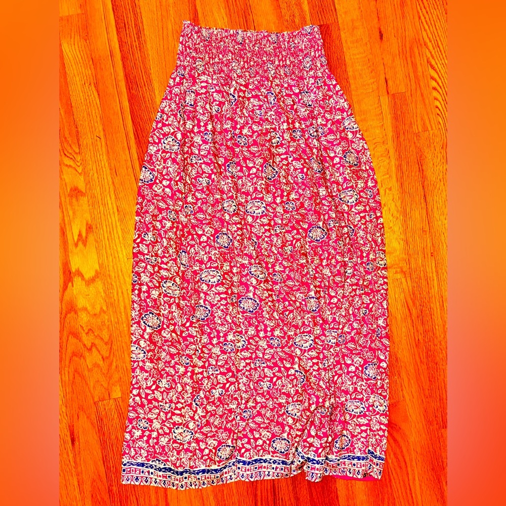 Natalie Martin silk maxi skirt one size